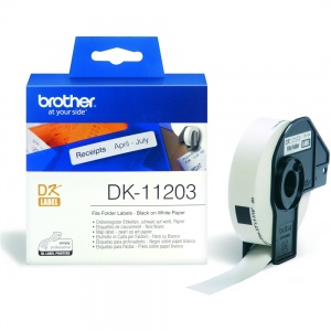 Brother DK-11203 File Folder Labels