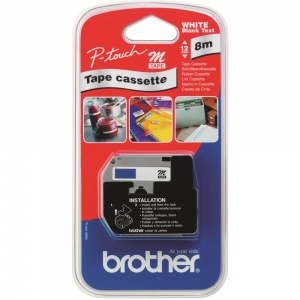 Brother MK-521BZ Black On Blue Tape -  9mm
