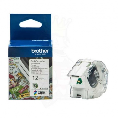 Brother CZ1002 Full Colour Continuous ZINK Label - 12mm