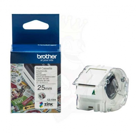 Brother CZ1004 Full Colour Continuous ZINK Label - 25mm