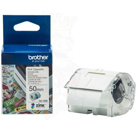 Brother CZ1005 Full Colour Continuous ZINK Label - 50mm