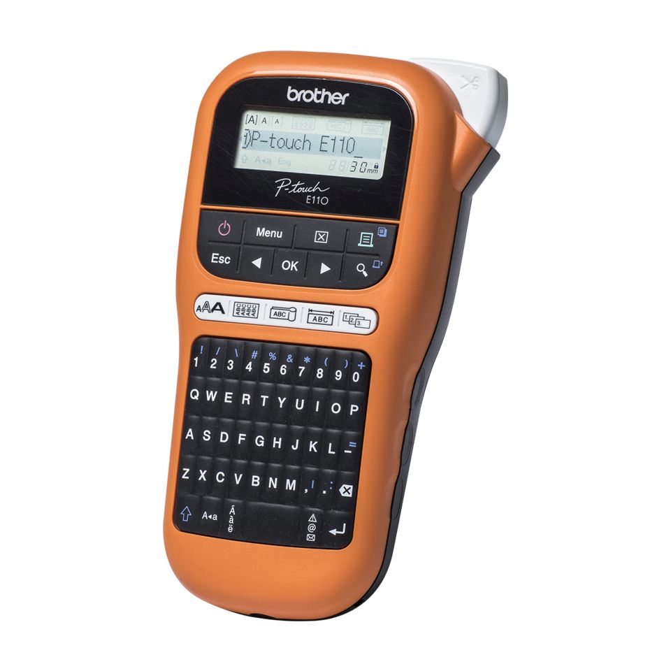Brother PT-E110VP Handheld Electrician Labelling Machine - Brother Experts