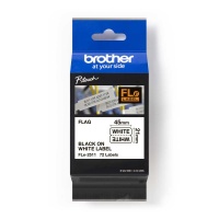 Brother FLE2511 Black On White Die Cut Labels