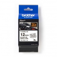 Brother TZ-FX231 Black On White Tape -  12mm