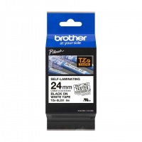 Brother Pro Tape TZe-SL251 Self laminating cable tape - Black on White - 24mm