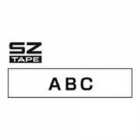 Brother SZ-2511 Rfid Black On White Tape -  24mm - DISCONTINUED